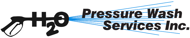 H2O Pressure Wash Service logo