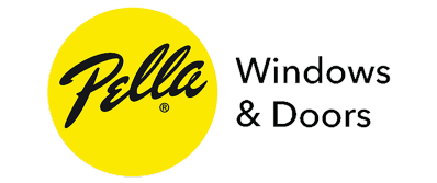 pella windows & doors logo