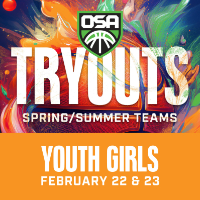 osa youth girls spring/summer tryouts